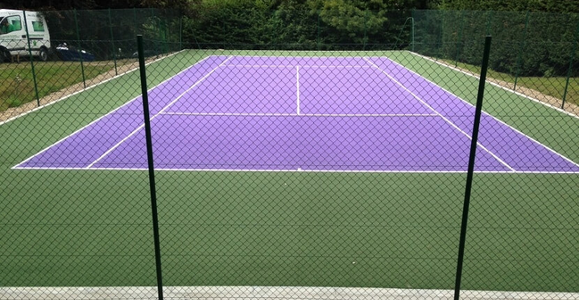 Tennis Court Painting